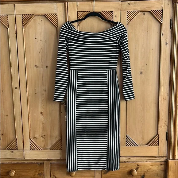 Derek Lam 10 Crosby Off-The-Shoulder Midi Dress